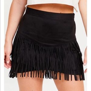 Altar’d State Farah Fringe Skirt